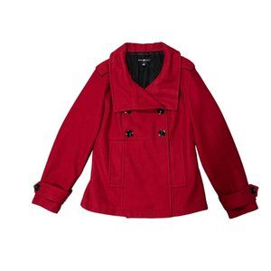 Gap Red Peacoat
